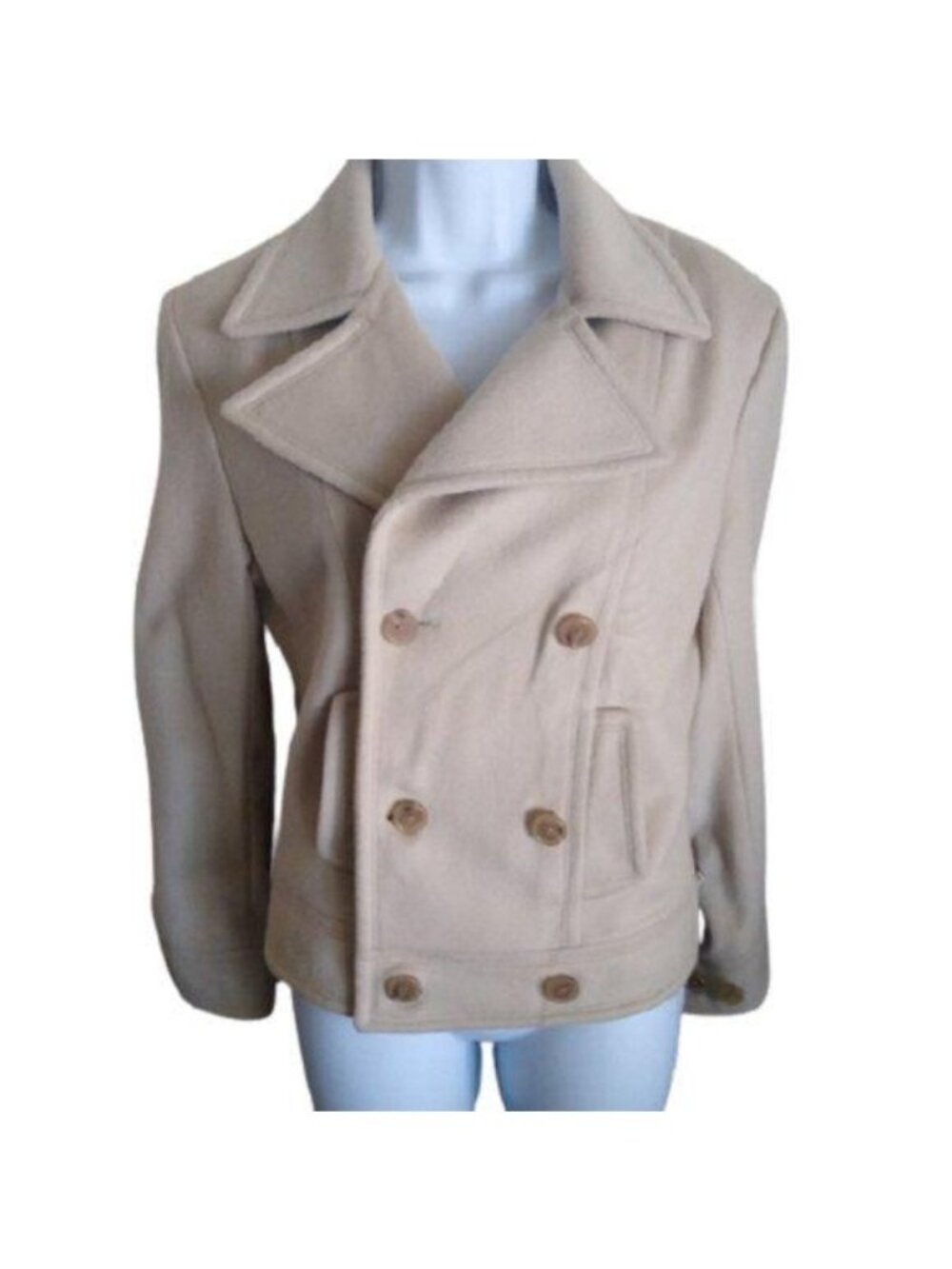 Ann Taylor Wool Moto Style Jacket, Medium